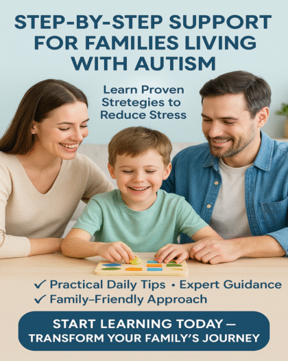 Autism Step by Step: The ultimate guide for families Course